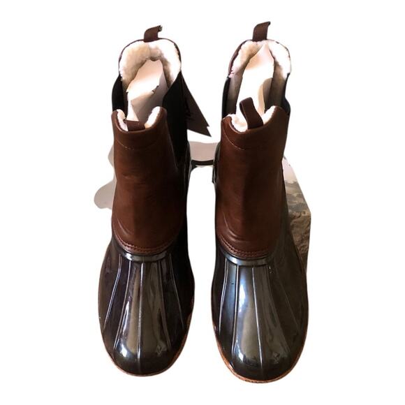 Arctix NIB Women’s McKenzie Pull-On Waterproof Duck Boots Brown Black Size 11 - Picture 6 of 15